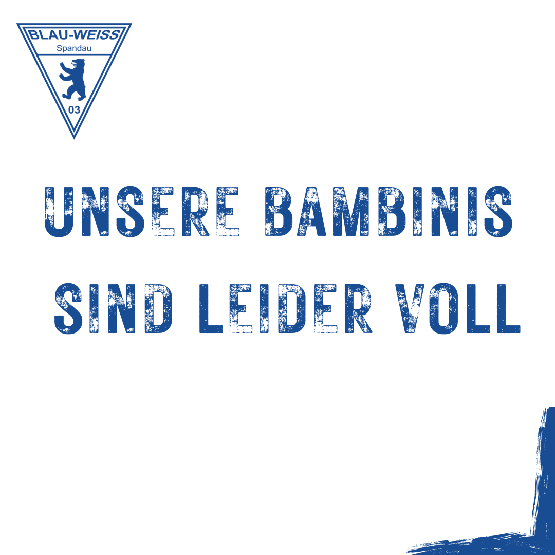 Bambinis sind voll