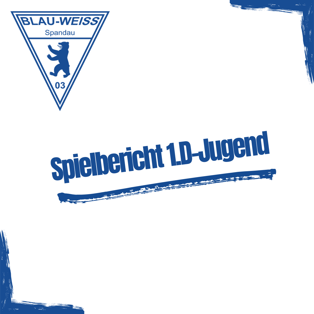 Spielbericht 1.D-Jugend