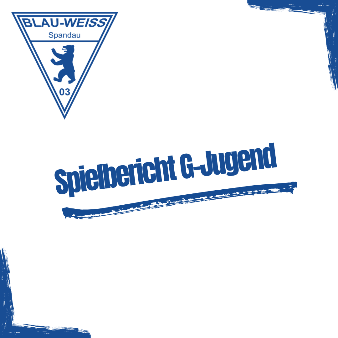 Spielbericht G-Jugend