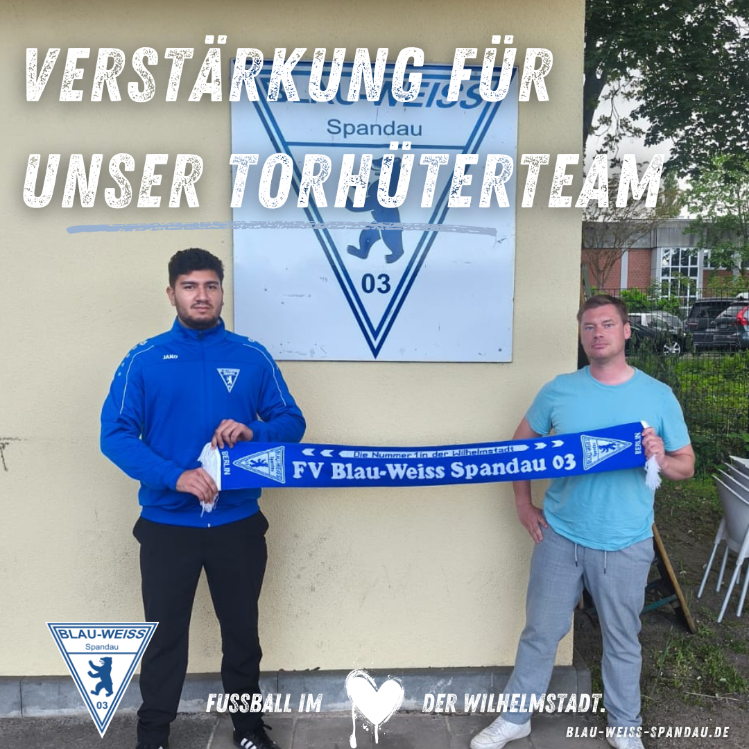 Verstärkung für unser Torhüterteam