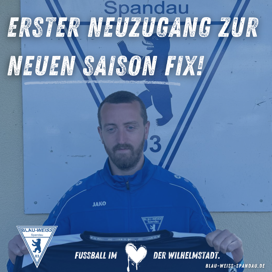 Erster Neuzugang zur neuen Saison fix